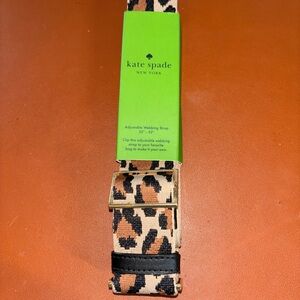 Kate Spade New York Adjustable Leopard Print Purse Strap